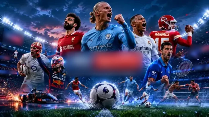 IPTV UK Premium streaming premium sports channels live football, F1, rugby, tennis and boxing in 4K on British IPTV